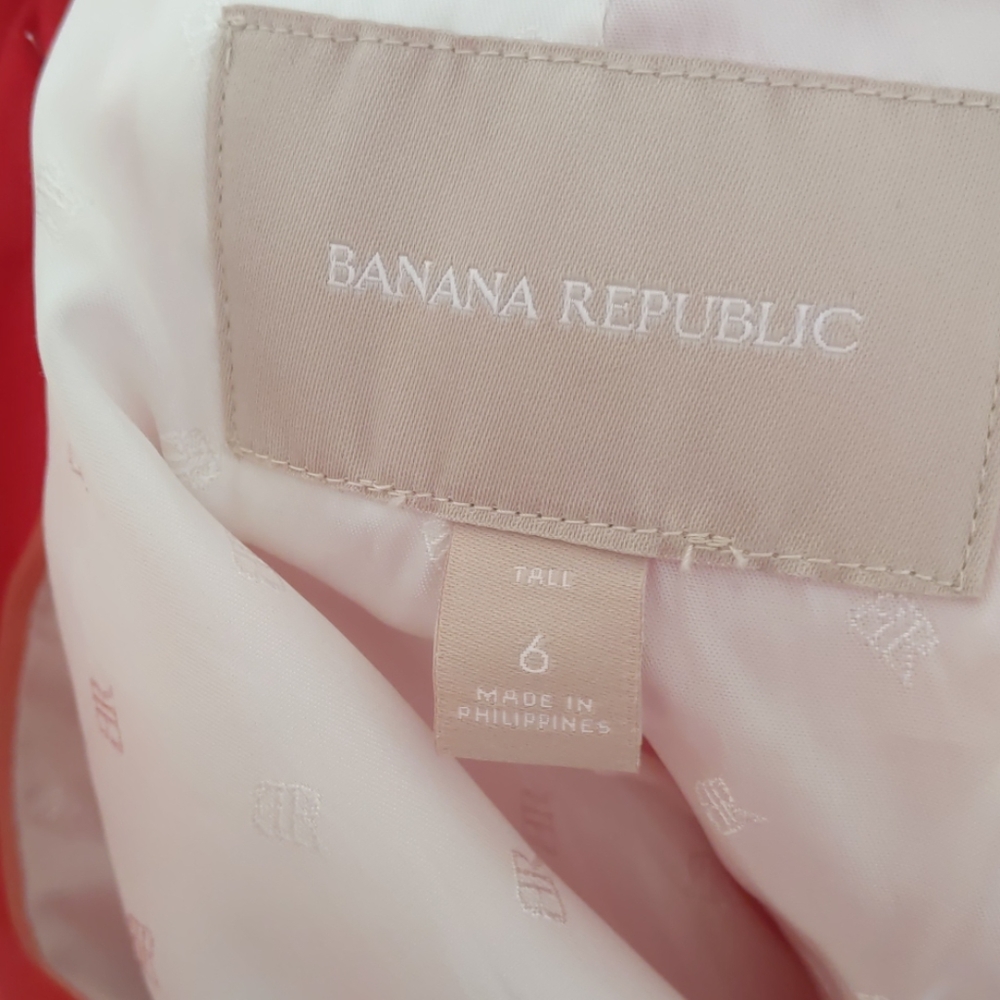 Banana Republic Tall Coral Blazer